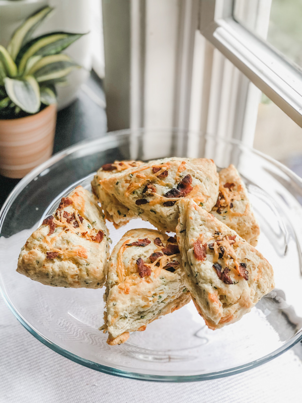 cheese and bacon scones